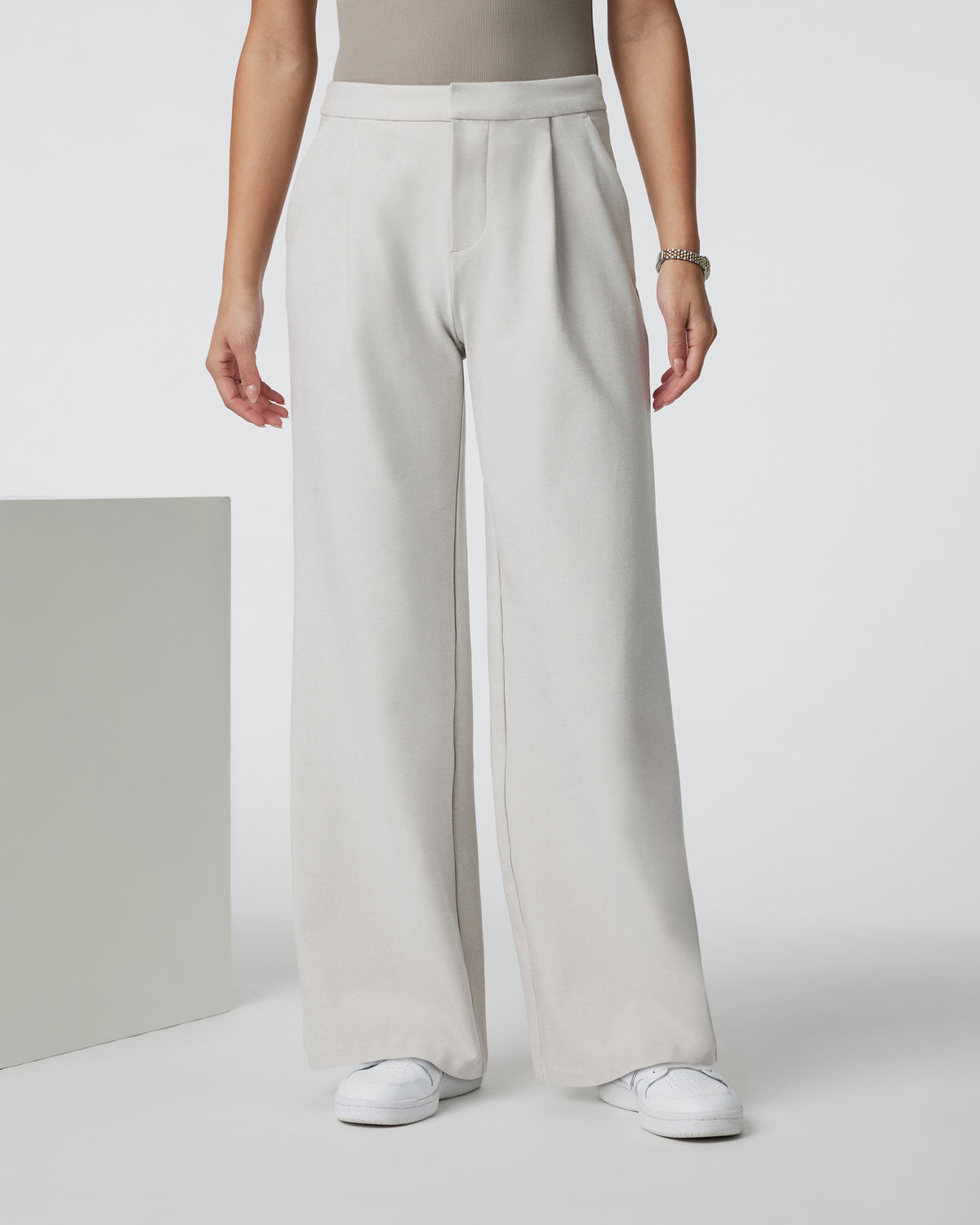 Elevation Trouser-Short Ecru Heather | Vuori discount