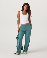 Halo Straight Leg - Long Women's Bluegrass Heather Pant | Vuori onsale