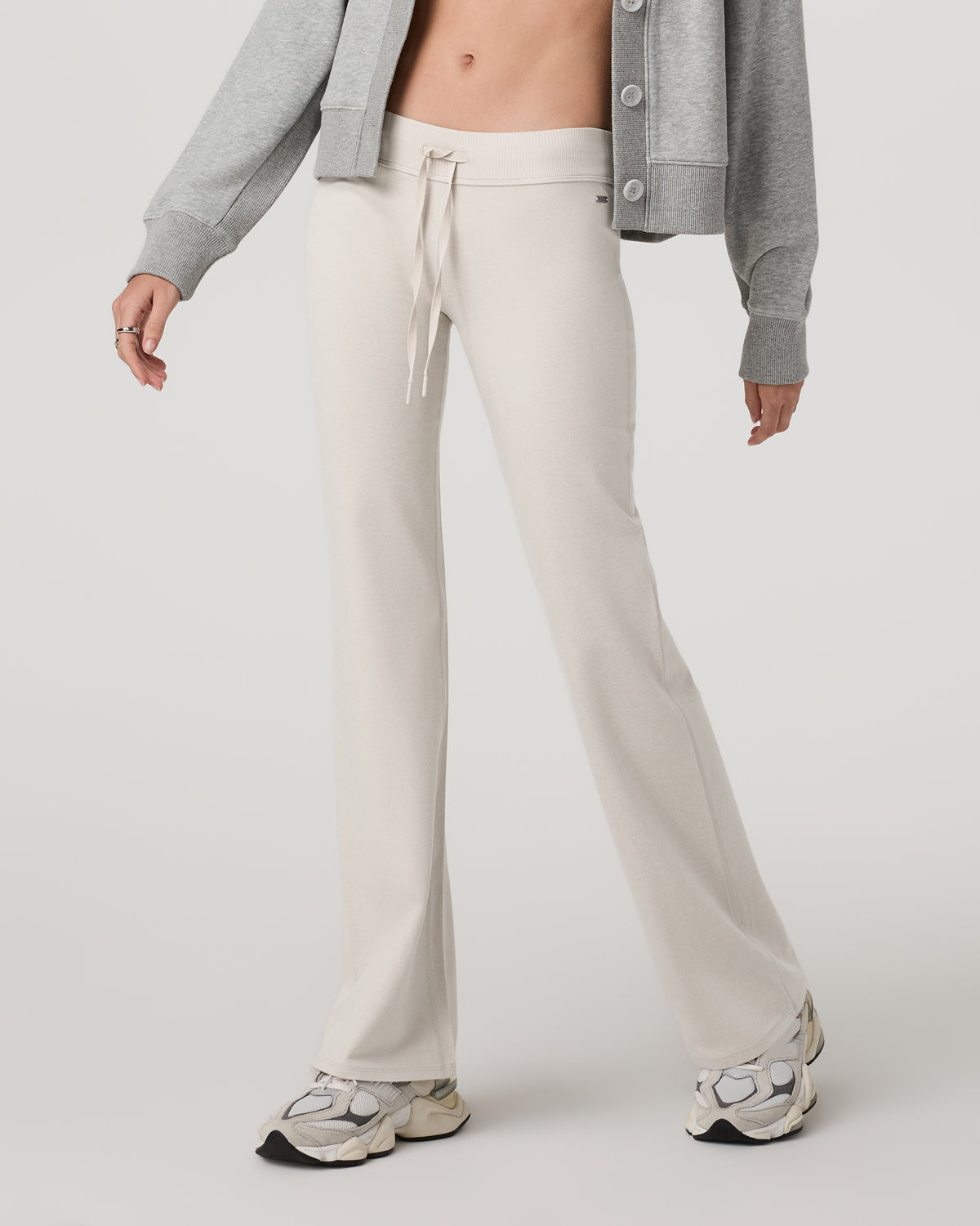 Halo Flare Pant Women's Ecru Heather Pants | Vuori for sale