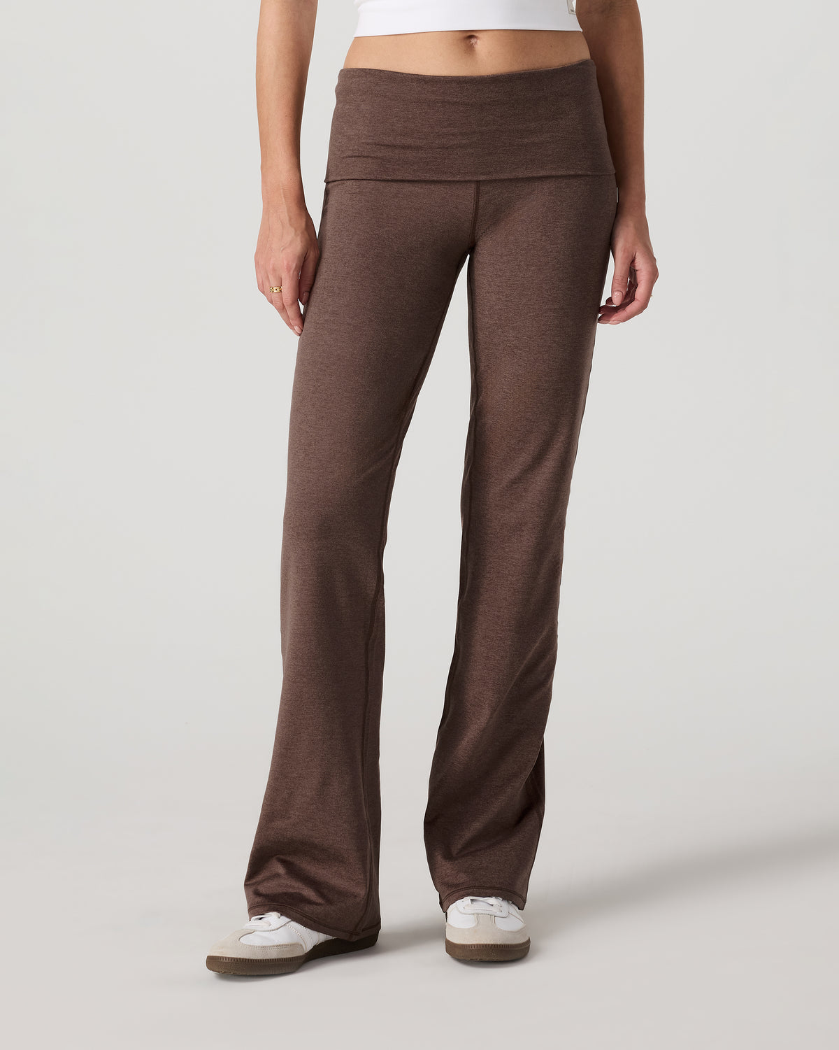 Halo Foldover Pant Chocolate Milk Heather | Vuori onsale
