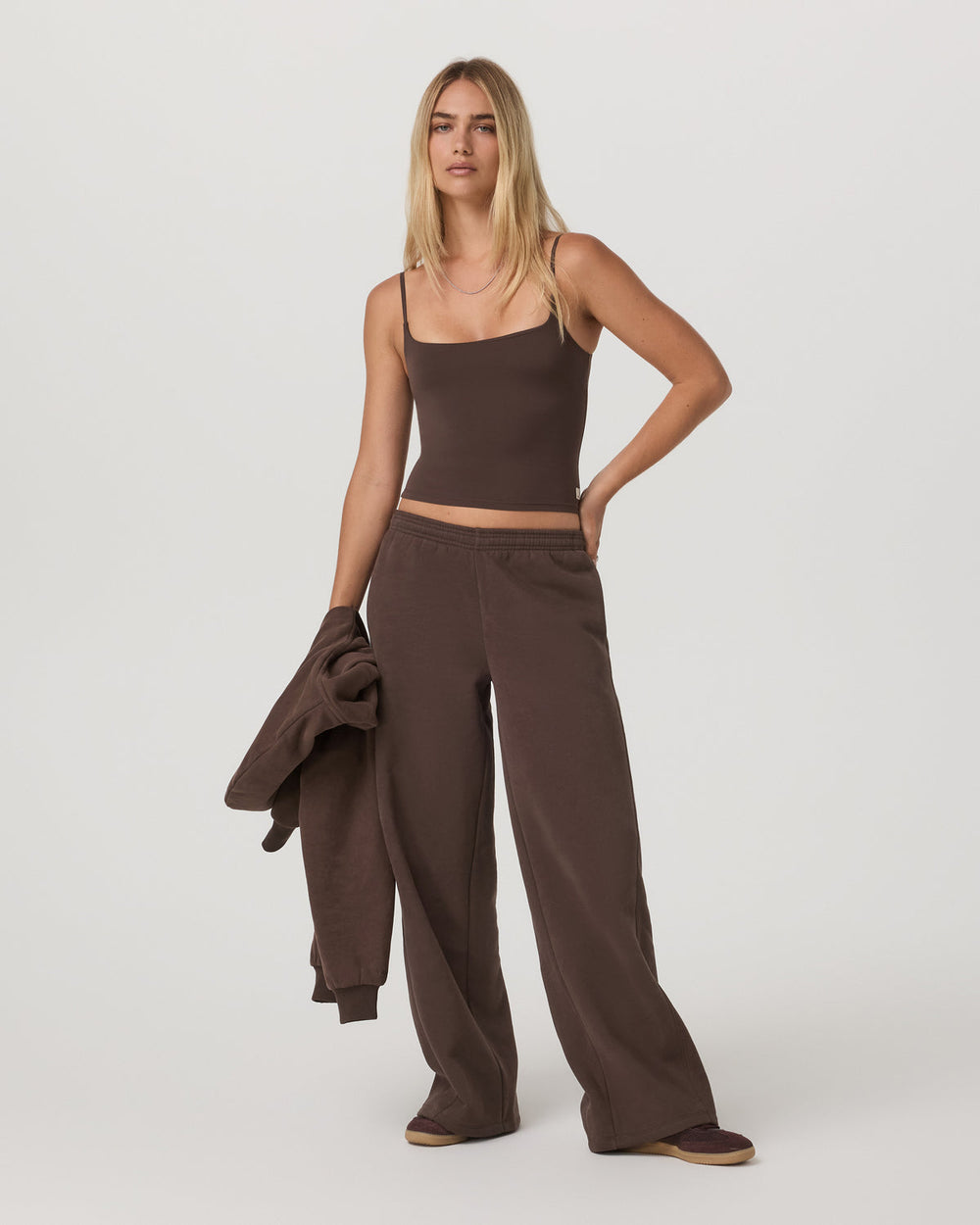 Restore Ultra Wideleg Sweatpant Women's Java Pants | Vuori online