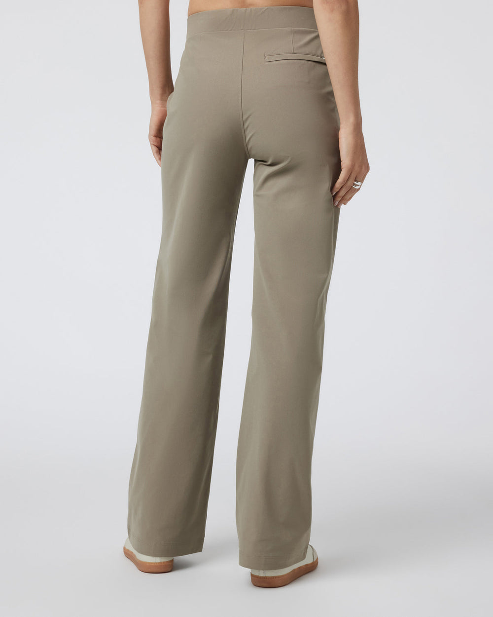Womens Meta Wideleg Taupe Tailored Pants | Vuori outlet