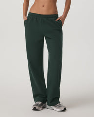 Women's Restore Straight Leg Sweatpant - Long Evergreen | Vuori sale