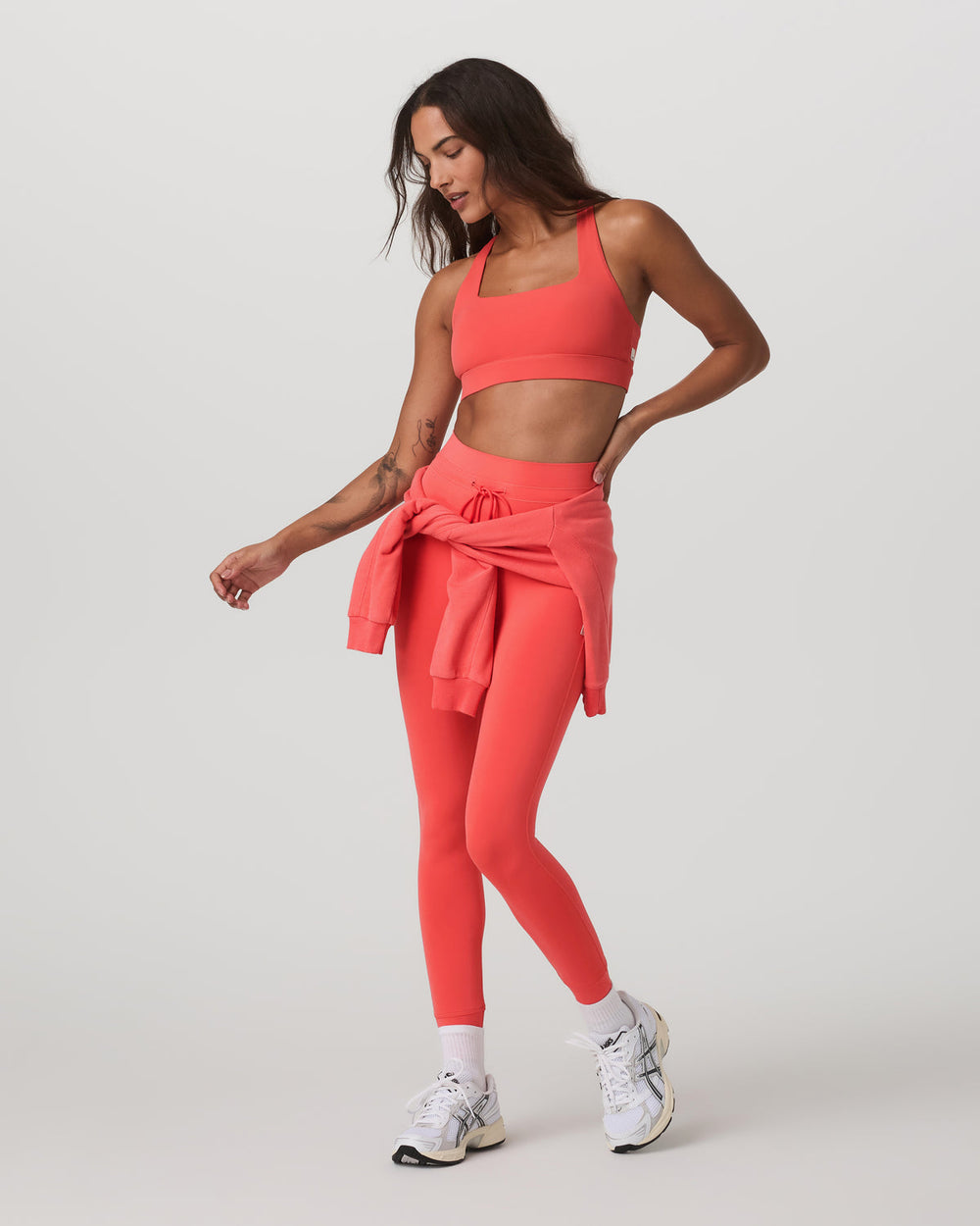 Daily Form Legging Women's Bright Coral Leggings | Vuori outlet