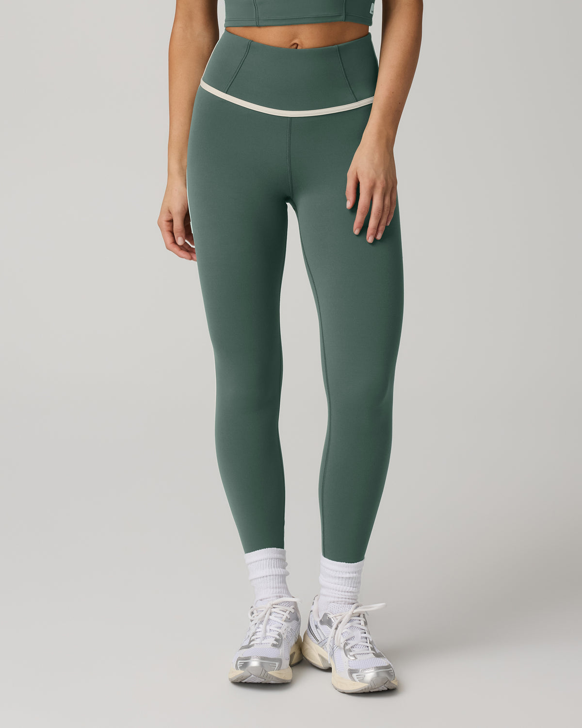 Vuori AllTheFeels™ Corset Legging Women's Agate Green Leggings | Vuori online