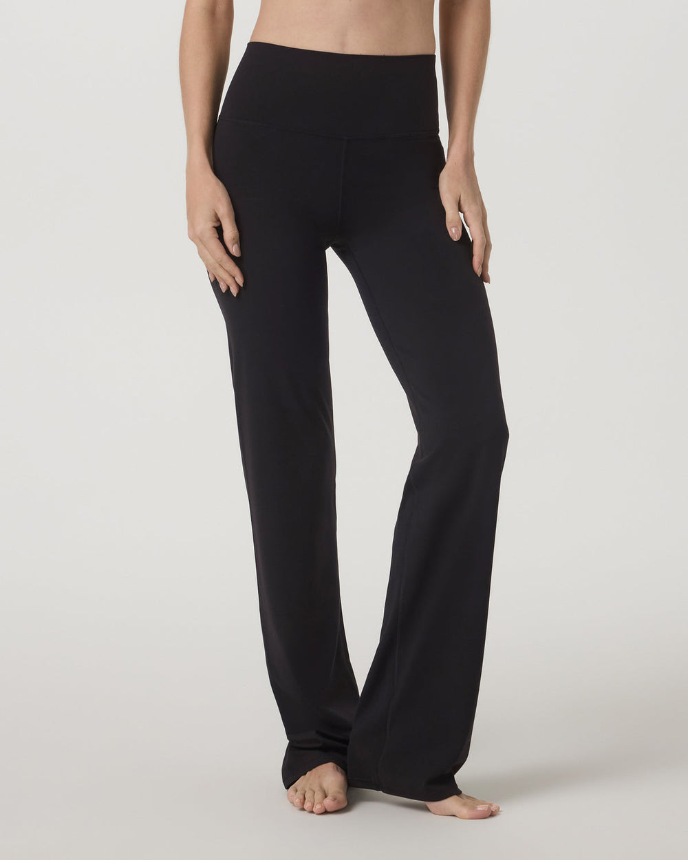 Vuori AllTheFeels™ Straight Leg - Long Women's Black Leggings | Vuori sale