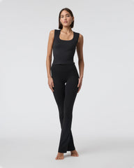 Vuori AllTheFeels™ Slim Flare - Long Black | Vuori for sale