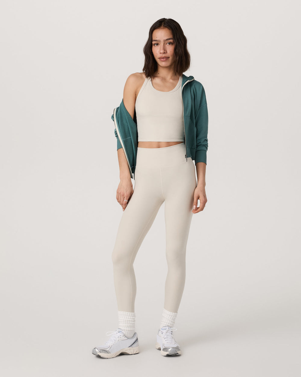 Clean Elevation Legging Women's Bone Heather Leggings | Vuori outlet