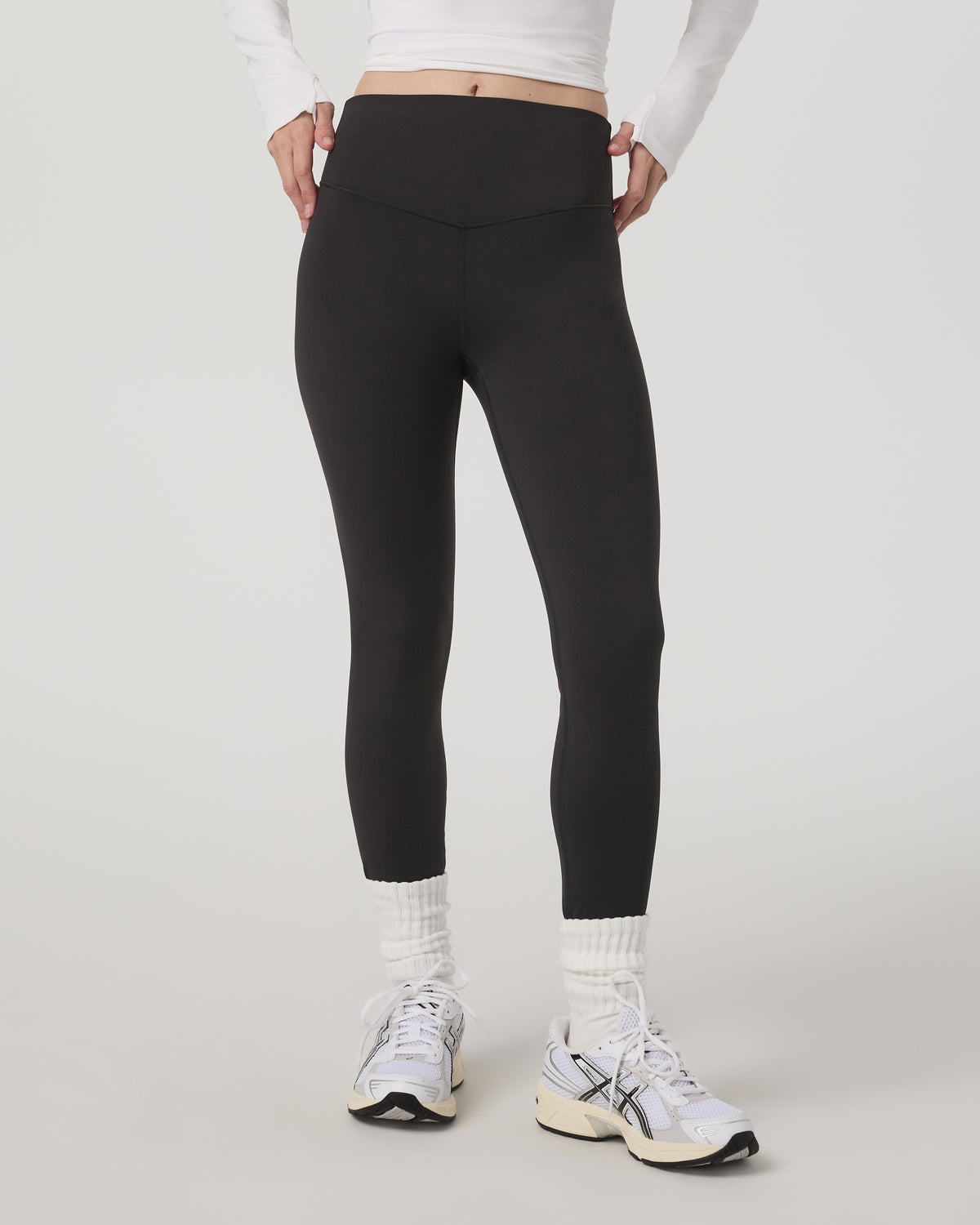 Chilled Out Legging Washed Black High-Waist Leggings | Vuori onsale
