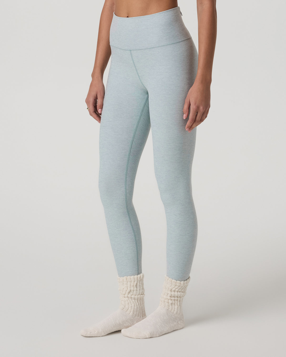 Clean Elevation Legging-Long Blue Haze Heather | Vuori for sale