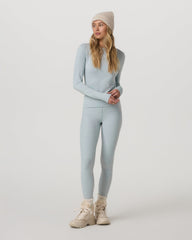 Clean Elevation Legging-Long Blue Haze Heather | Vuori for sale