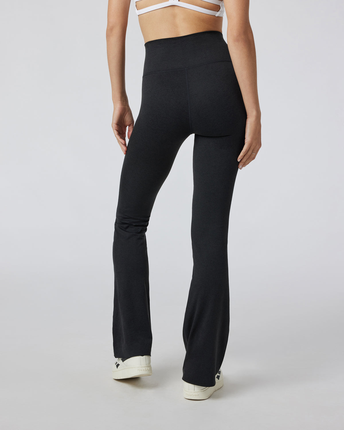 Halo Slim Flare Women's Black Flare Leggings | Vuori discount