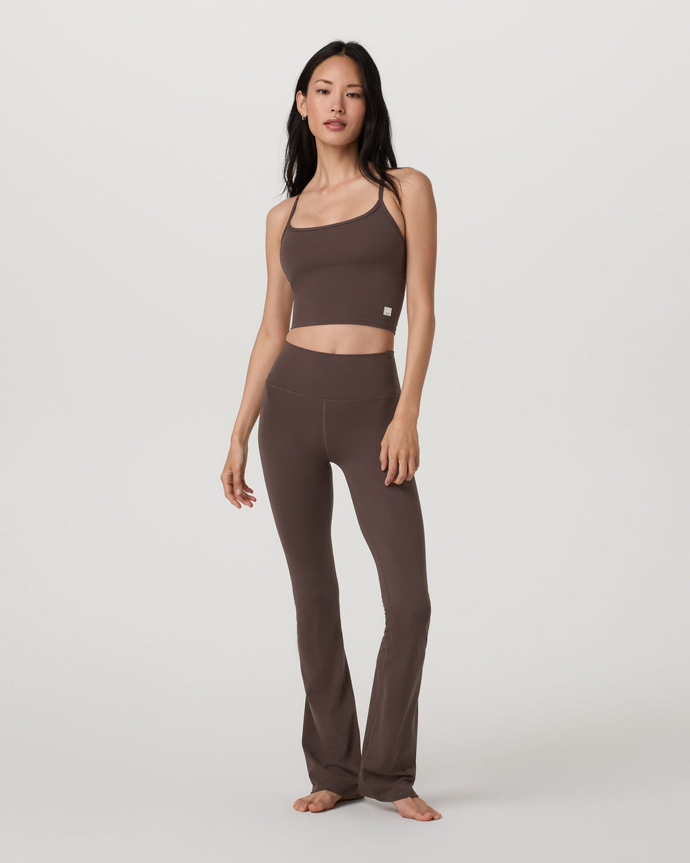 Vuori AllTheFeels™ Slim Flare Women's Java Leggings | Vuori for sale