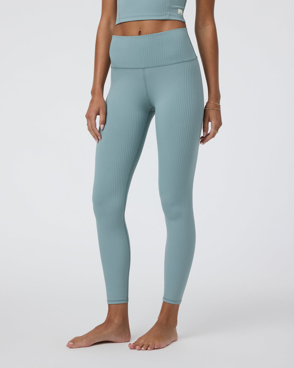 Inversion Rib Legging Mist | Vuori shop