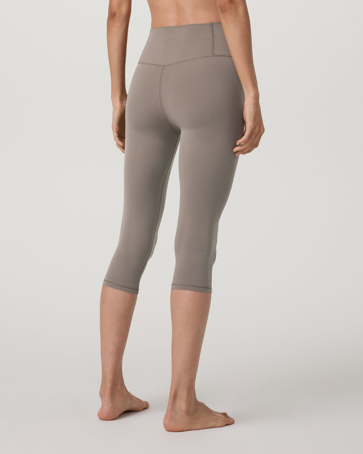 Vuori AllTheFeels™ Crop Legging Smokey Taupe Leggings | Vuori for sale