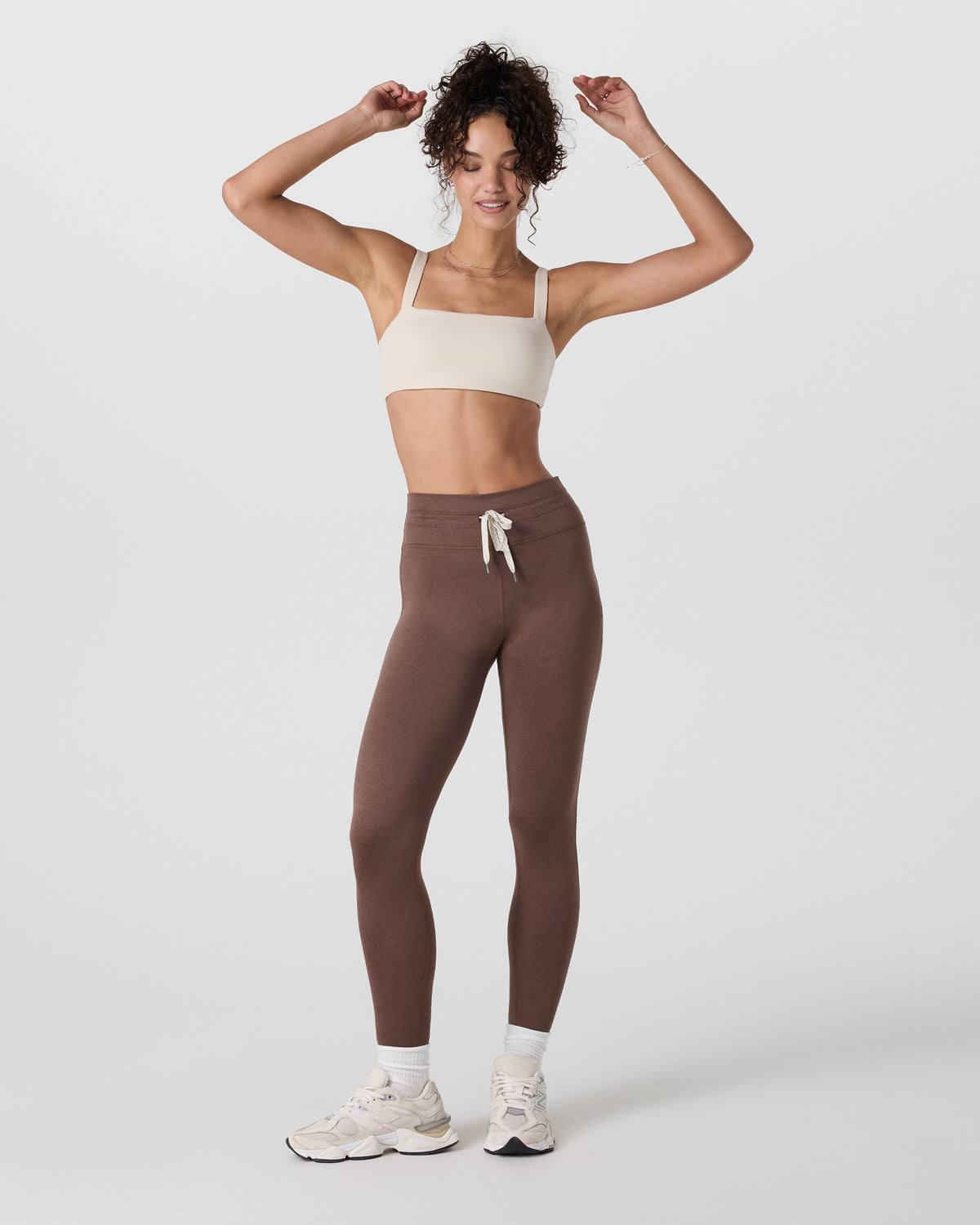 Halo Vintage Legging Chocolate Milk Heather | Vuori for sale