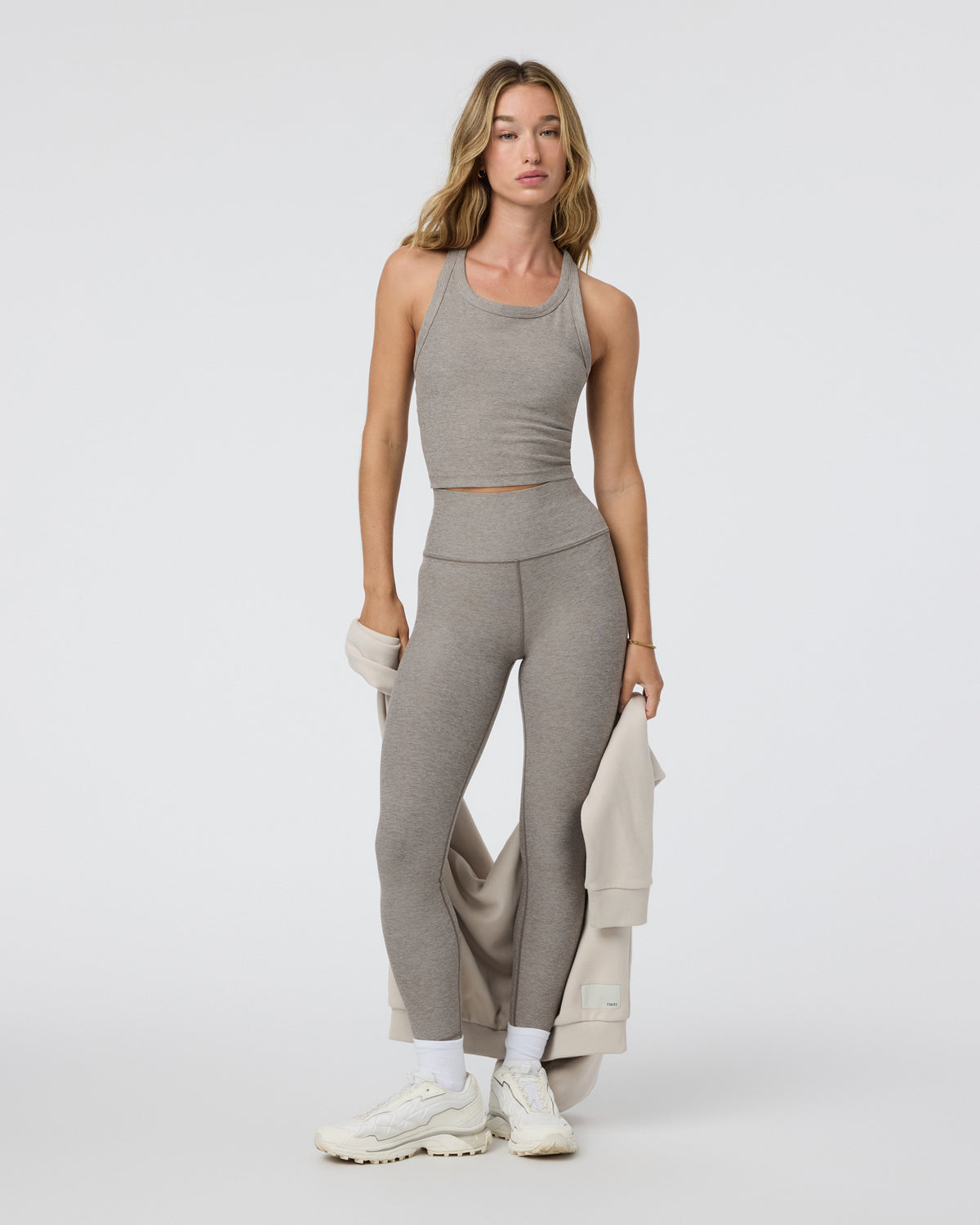 Clean Elevation Legging - Short Cobblestone Heather | Vuori discount