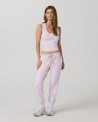 Performance Joggers Women's Lilac Breeze Heather Joggers | Vuori discount