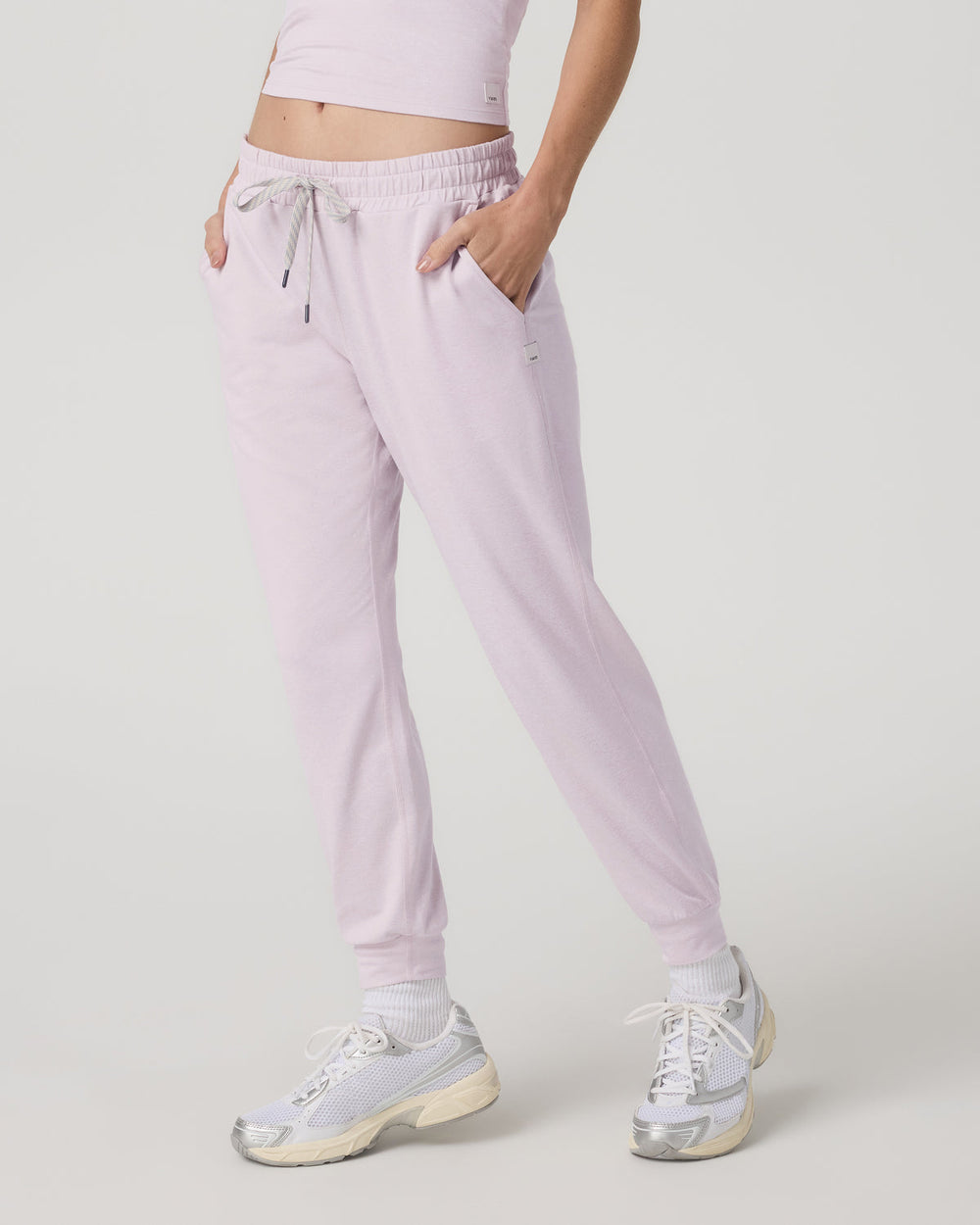 Performance Joggers Women's Lilac Breeze Heather Joggers | Vuori discount
