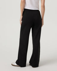 Halo Essential Wideleg - Short Black Heather | Vuori onsale