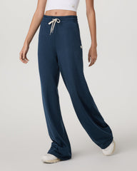 Halo Wideleg Women's Blue Coast Heather Pants | Vuori for sale