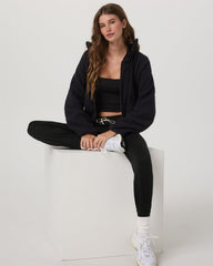 Performance Jogger - Long Black Heather Long Joggers | Vuori outlet