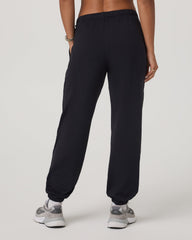 Halo Modern Sweatpant Women's Solid Black Pants | Vuori discount