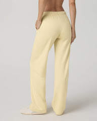 Women's Halo Modern Straight Leg Pant Lemon Snap Heather | Vuori for sale