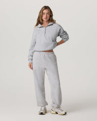 Women's Restore Classic Sweatpant Pale Grey Heather | Vuori online