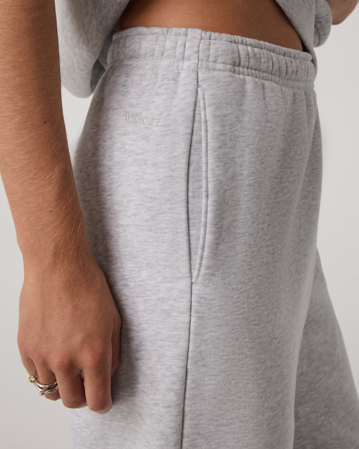 Women's Restore Classic Sweatpant Pale Grey Heather | Vuori online