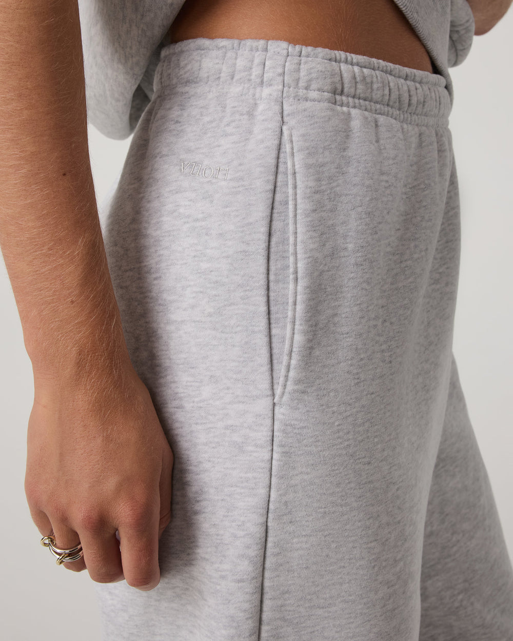 Women's Restore Classic Sweatpant Pale Grey Heather | Vuori online