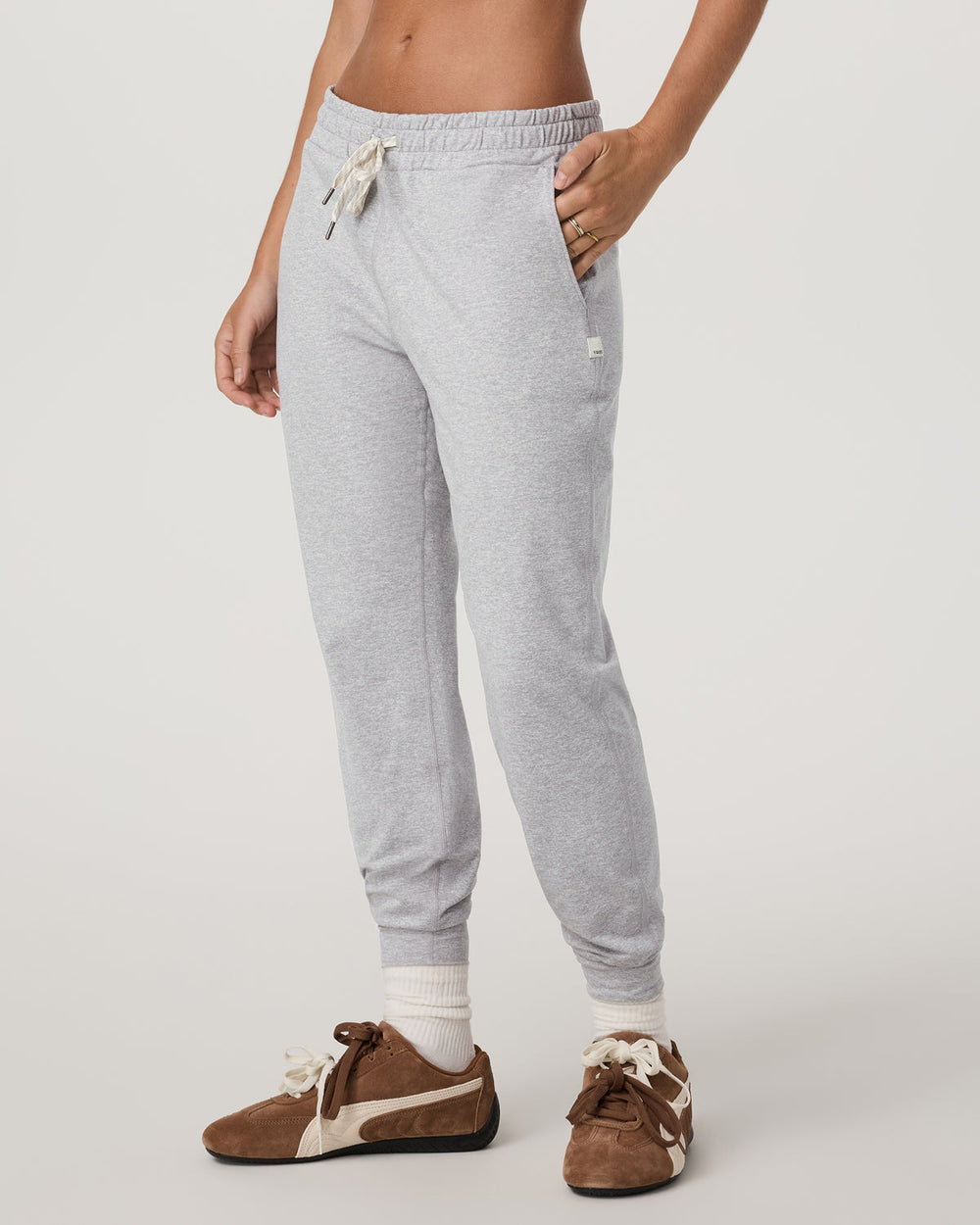 Performance Jogger Women's Pale Light Grey Joggers | Vuori for sale