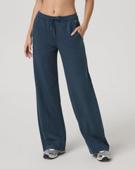 Compose Wideleg Pant Women's Ocean Blue Relaxed Pants | Vuori sale