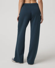 Compose Wideleg Pant Women's Ocean Blue Relaxed Pants | Vuori sale