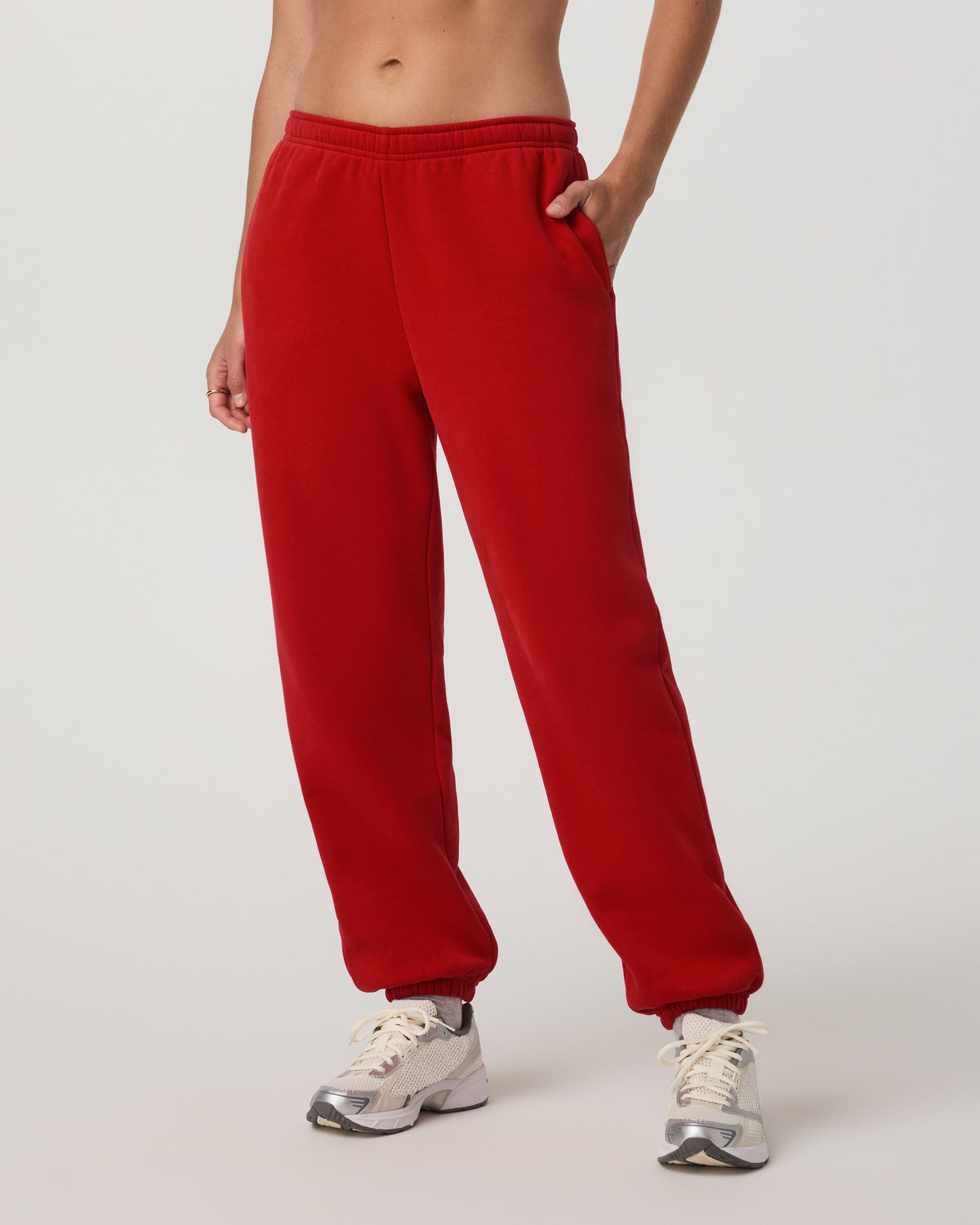 Restore Classic Sweatpant Women's Cherry Pants | Vuori for sale