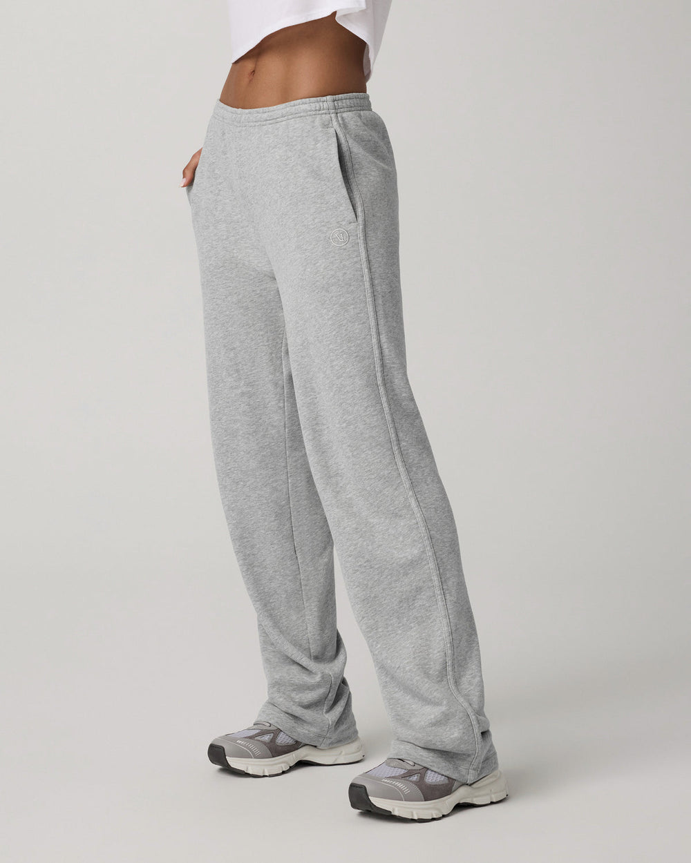 Sedona Straight Leg Sweatpant Light Heather Grey Pants | Vuori online