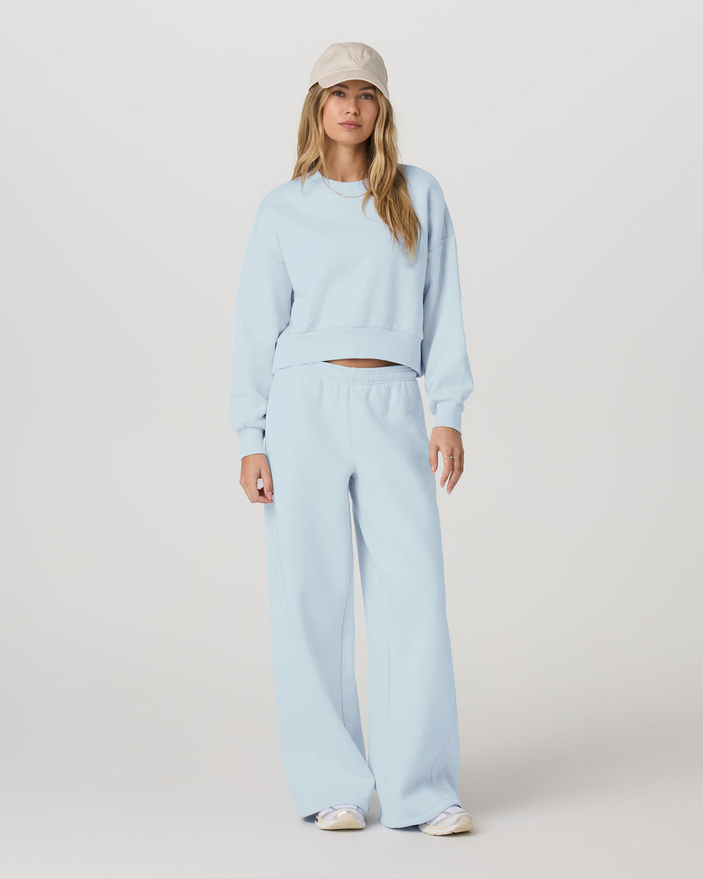 Restore Ultra Wideleg Sweatpant Soft Sky | Vuori discount