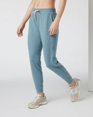 Performance Jogger - Long Smoke Blue Heather | Vuori sale