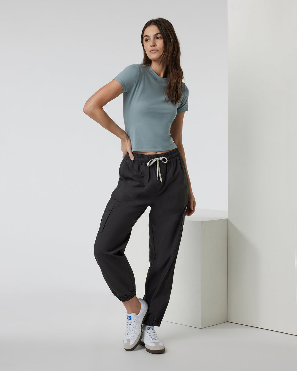 Birch Jogger Women's Vintage Black Utility Joggers | Vuori outlet