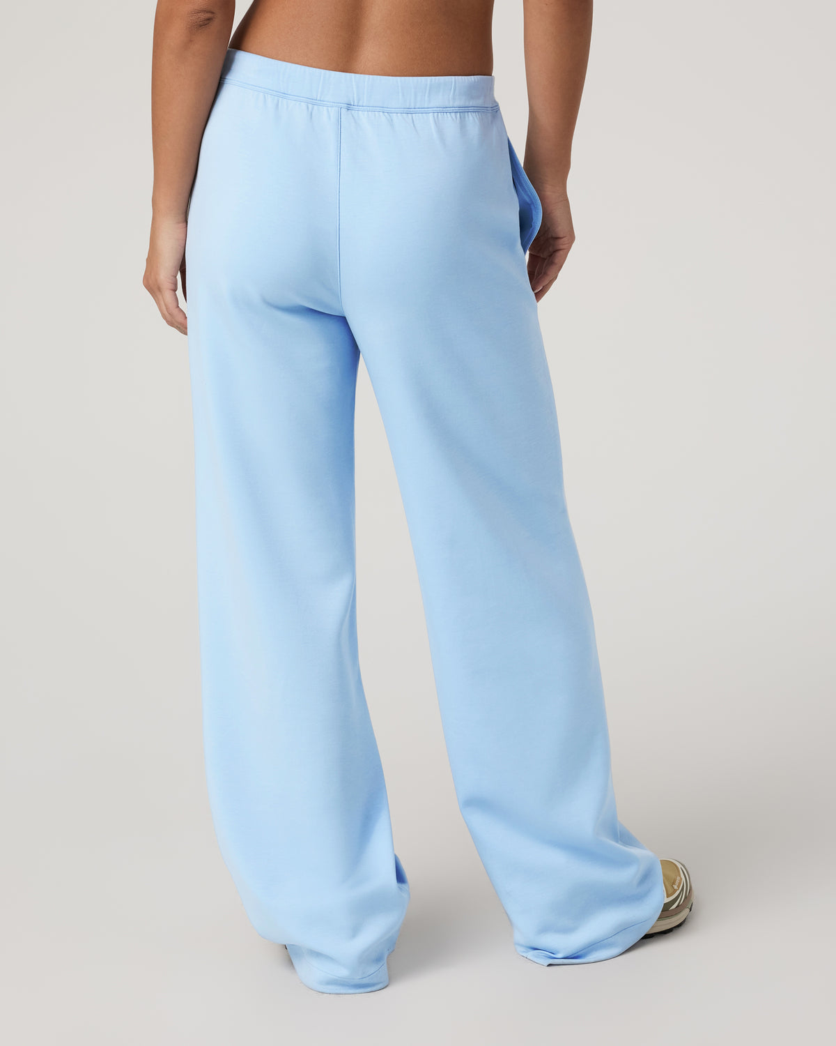 Compose Wideleg Pant Crystal Blue Mid-High Rise Pants | Vuori onsale