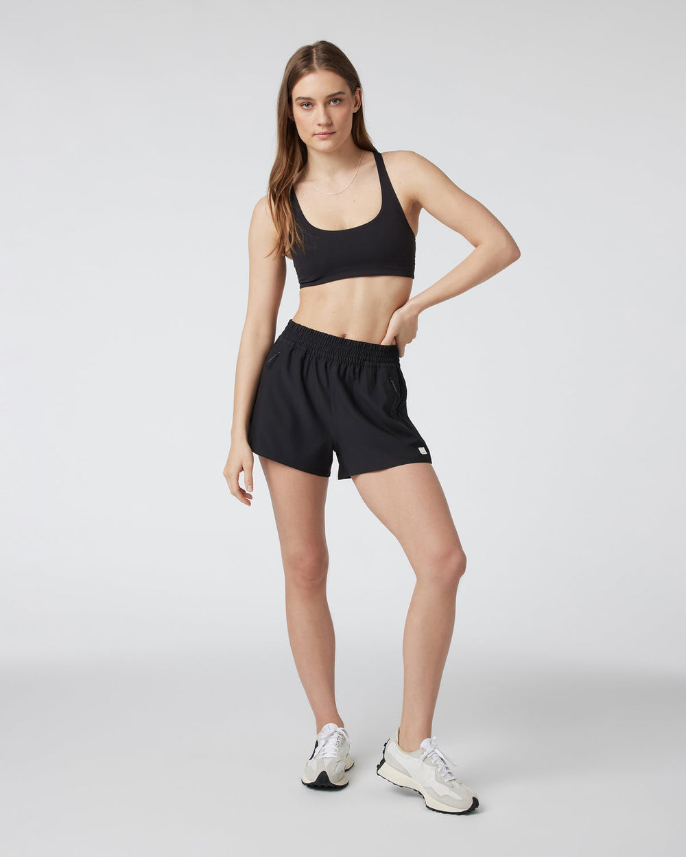 Dash Short 2.0 Women's Black Running Shorts | Vuori outlet