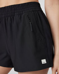 Dash Short 2.0 Women's Black Running Shorts | Vuori outlet