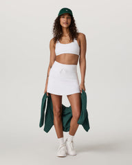 Daily Skirt Long 16" Women's White Performance Skirt | Vuori shop