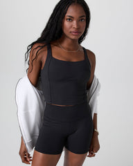 Inversion Rib Short Black | Vuori online