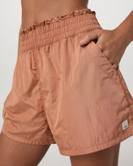 Dash Elevate Short Women's Desert Peach Fitness Shorts | Vuori discount