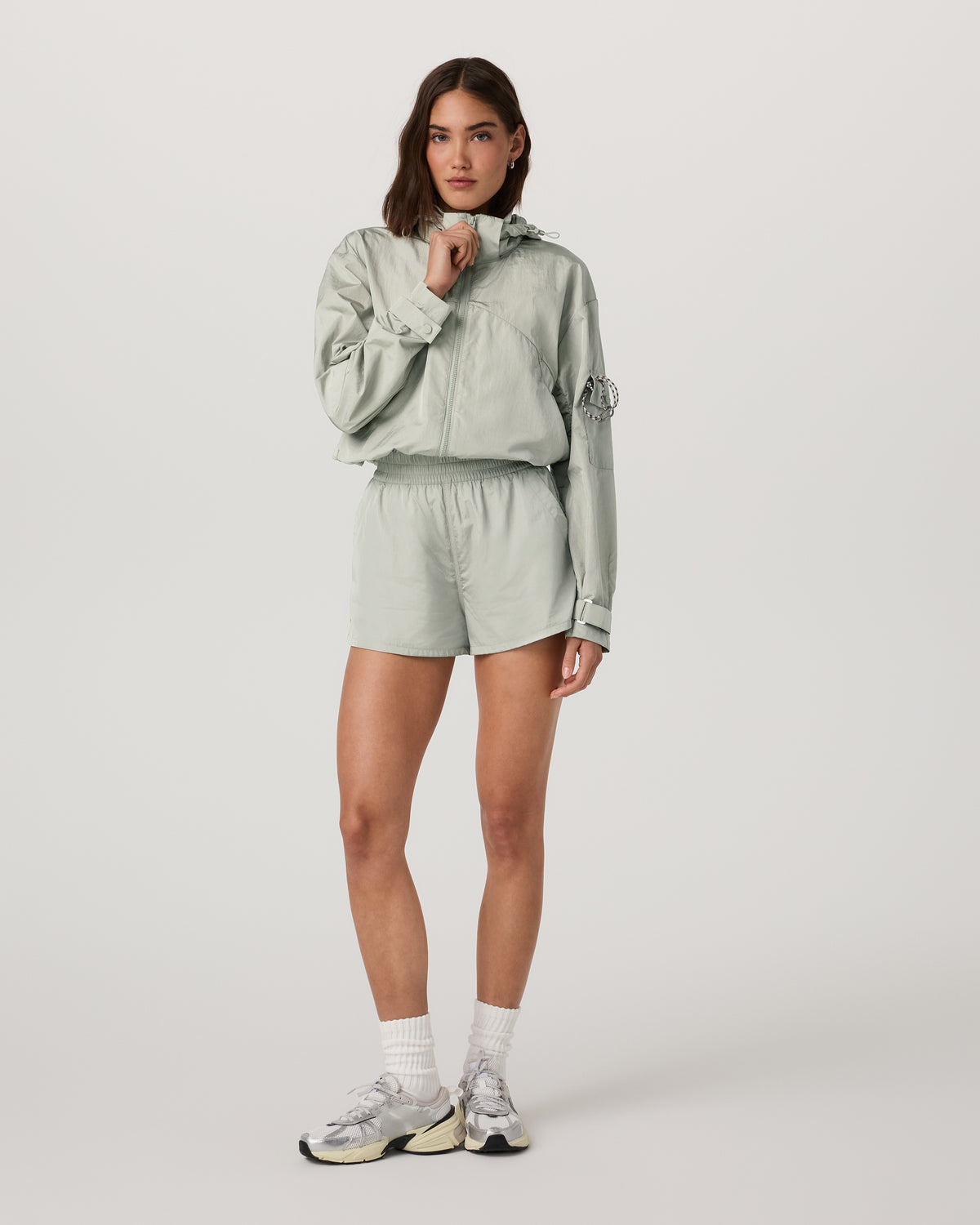 Dash Elevate Short Women's Talc Fitness Shorts | Vuori shop