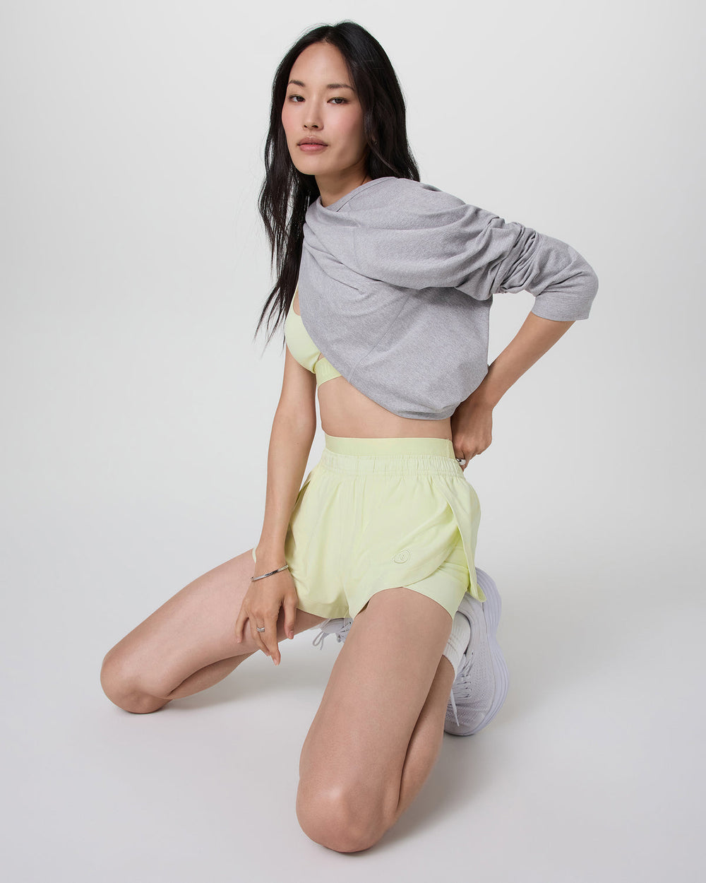 Luna Short 2" Women's Lemongrass Running Shorts | Vuori discount
