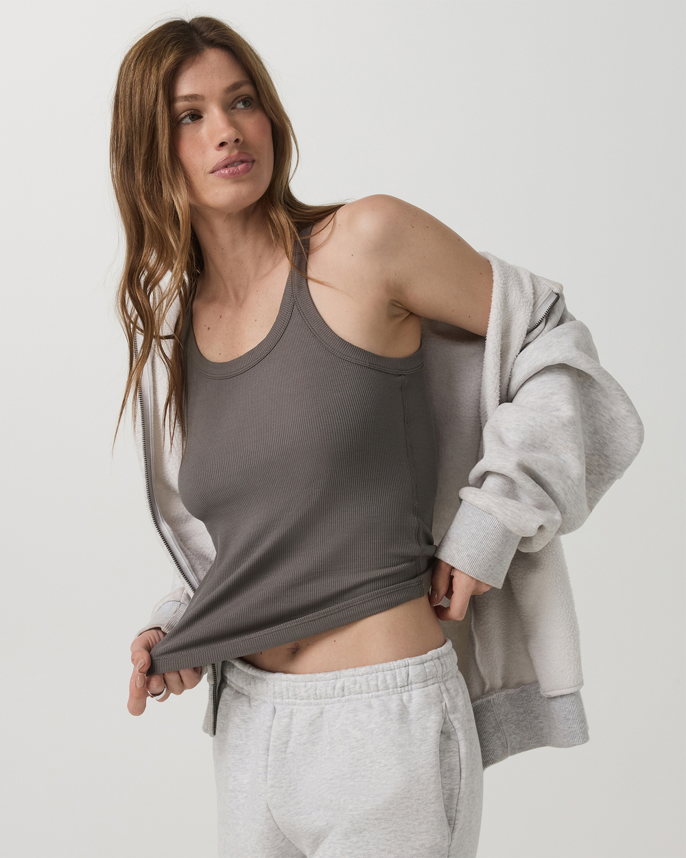 Cove Layering Tank Women's Chia Rib Knit Tank Top | Vuori discount