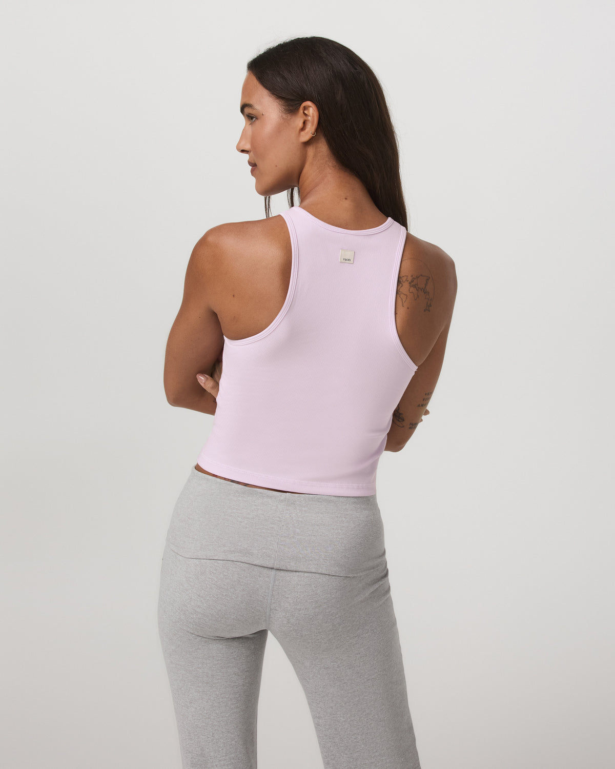 Pose Plyo Tank Women's Lilac Breeze Supportive Tank Top | Vuori shop