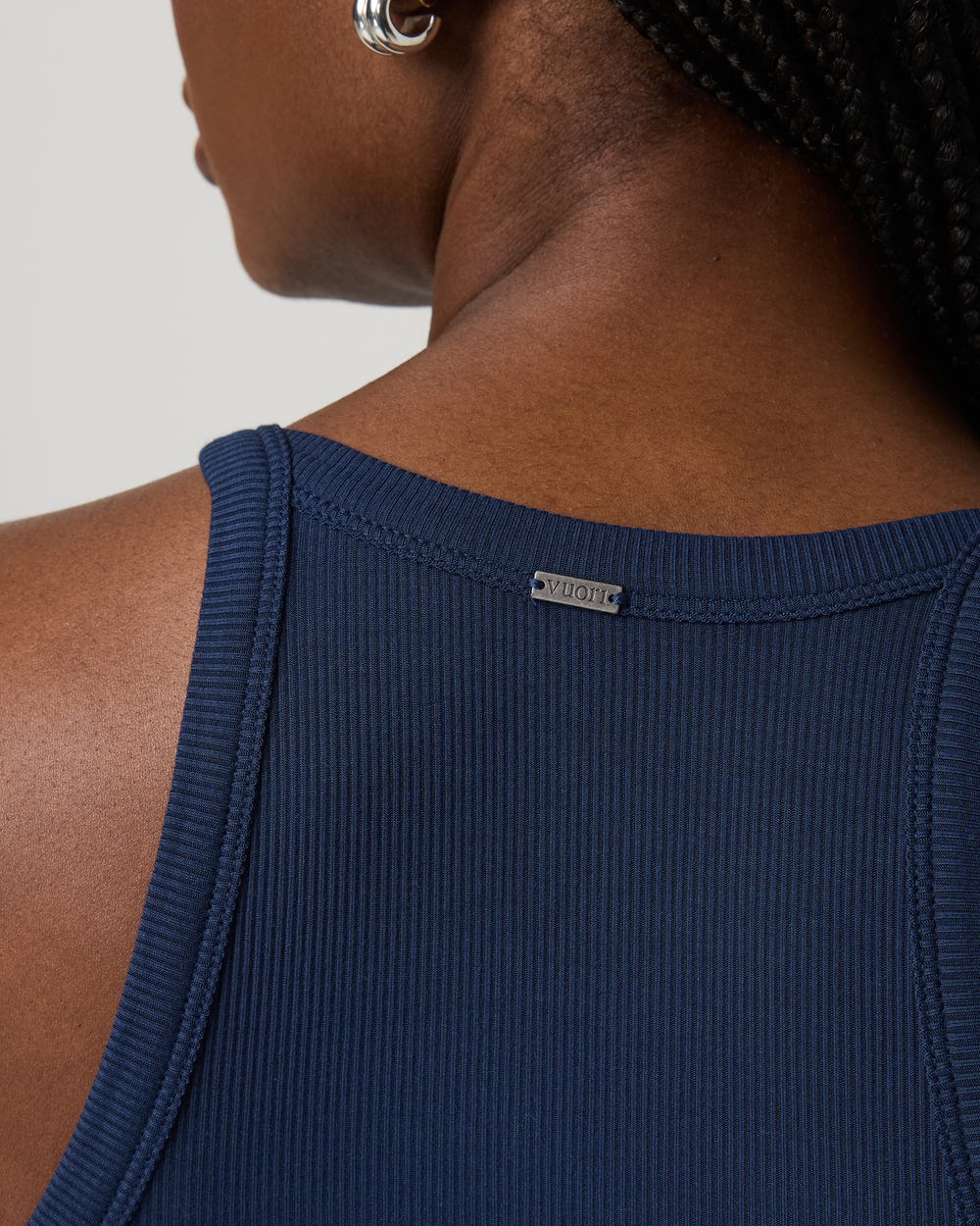 Cove Layering Tank Women's Blue Coast Rib Knit Tank Top | Vuori for sale